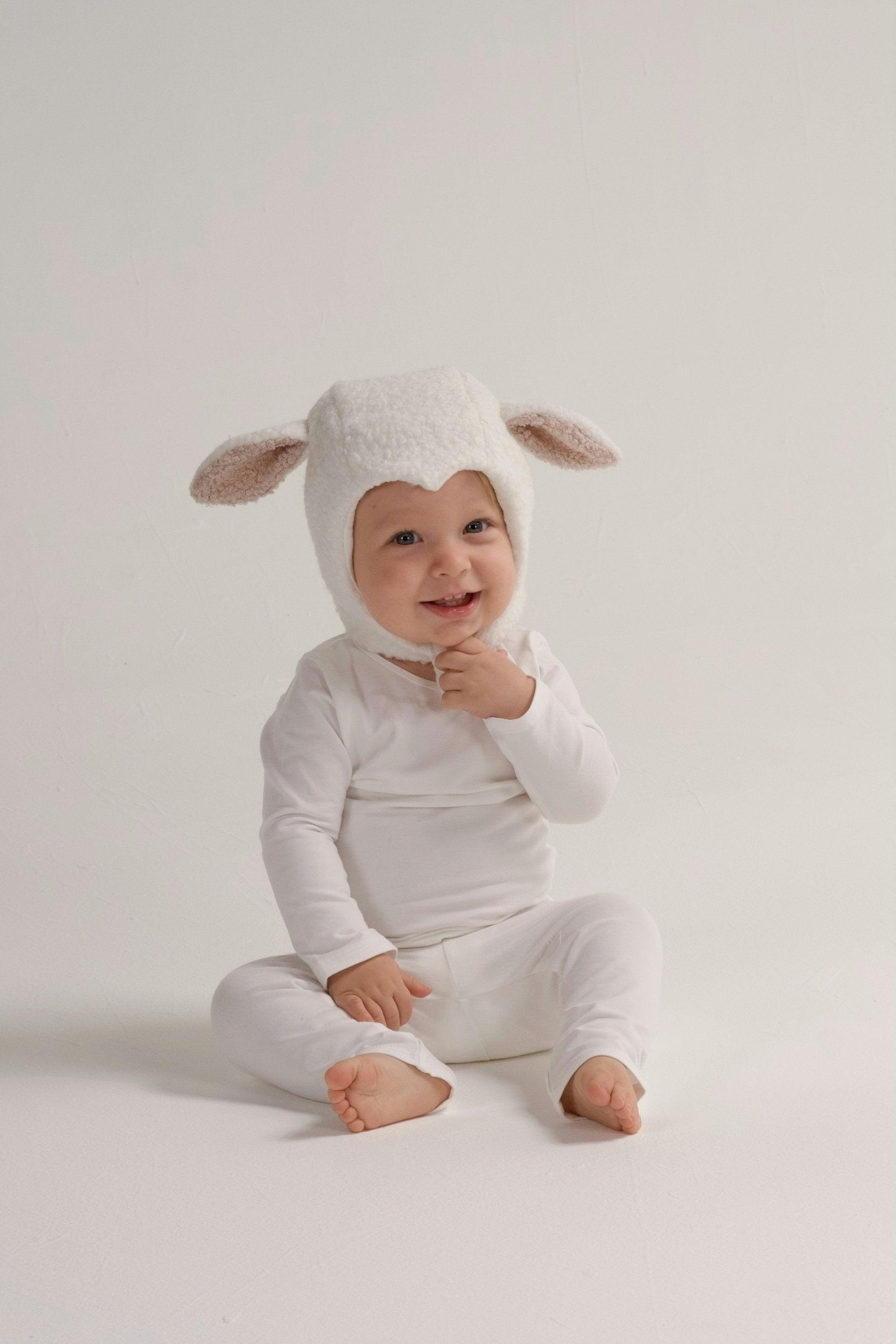 Baby White Sheep Costume