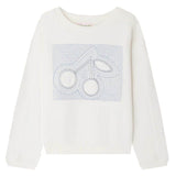 BONPOINT Gena Embroidered Cherry Sweatshirt