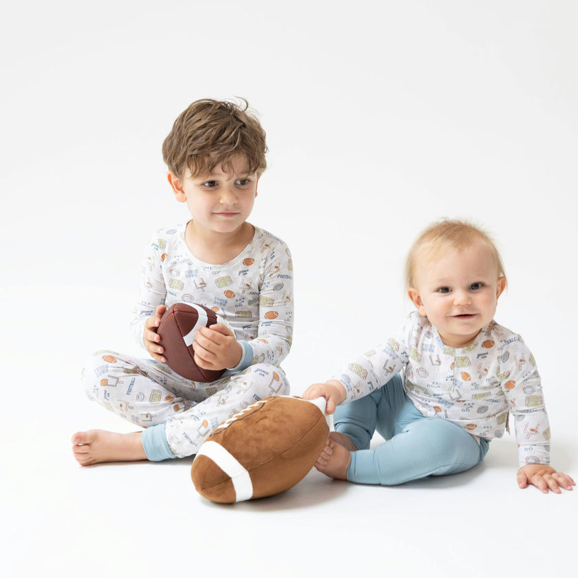 Football Check - Long Sleeve Henley Play Set