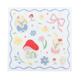 Bunnies In The Garden Overalls Sticker Set