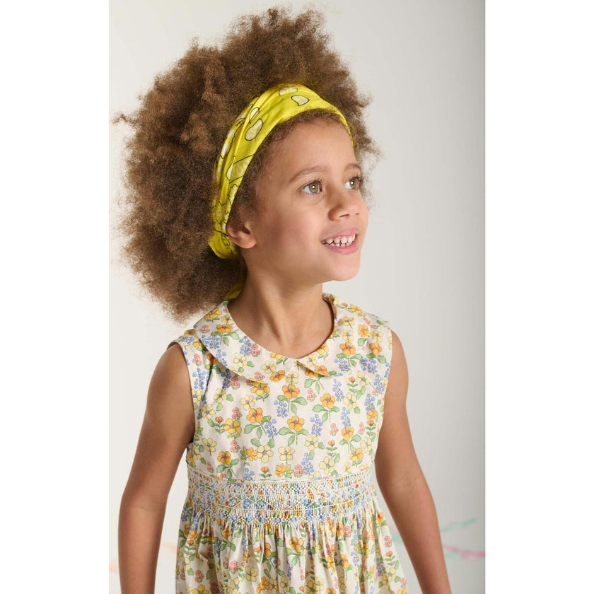 Hand-Smocked Girls Dress - Caroline