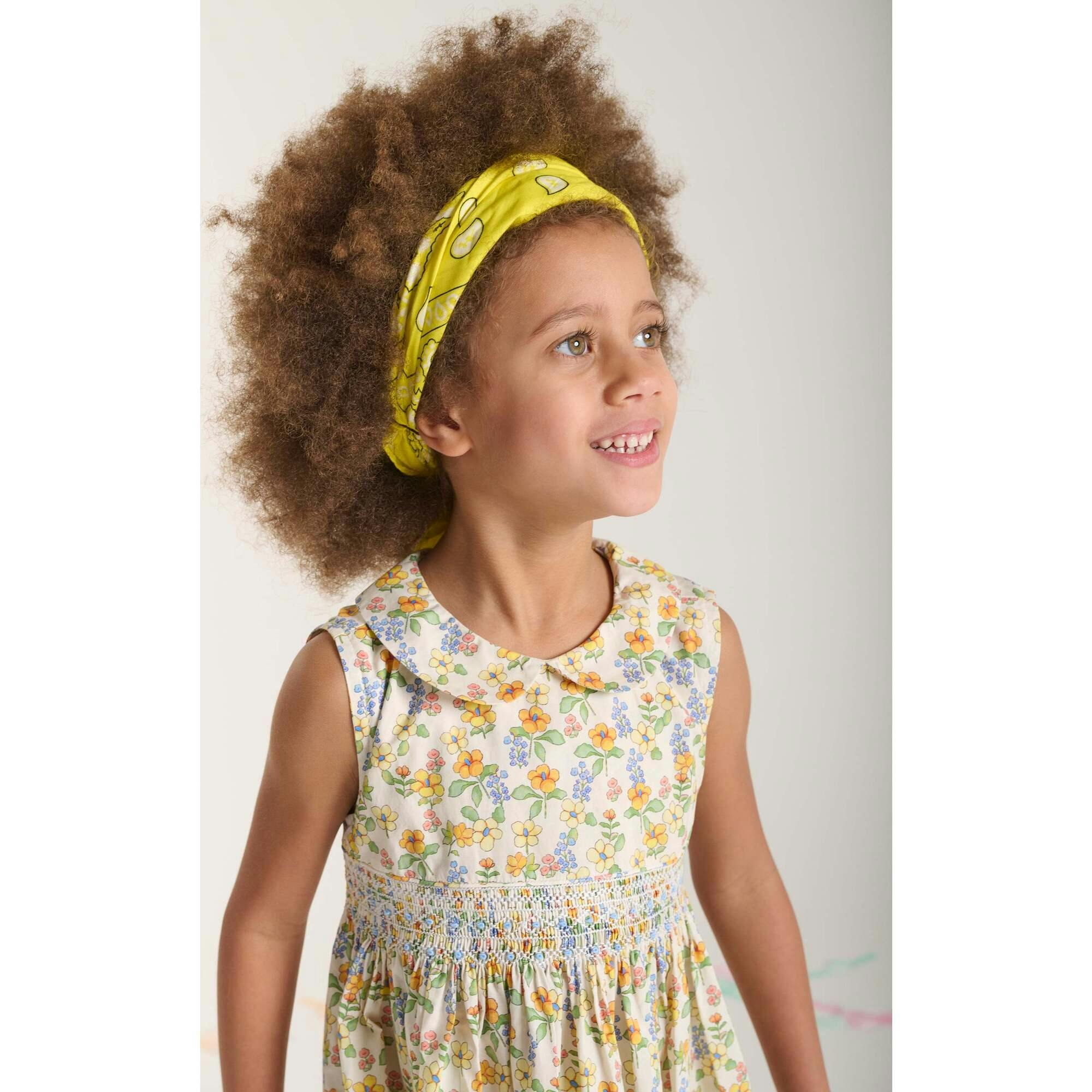 Hand-Smocked Girls Dress - Caroline