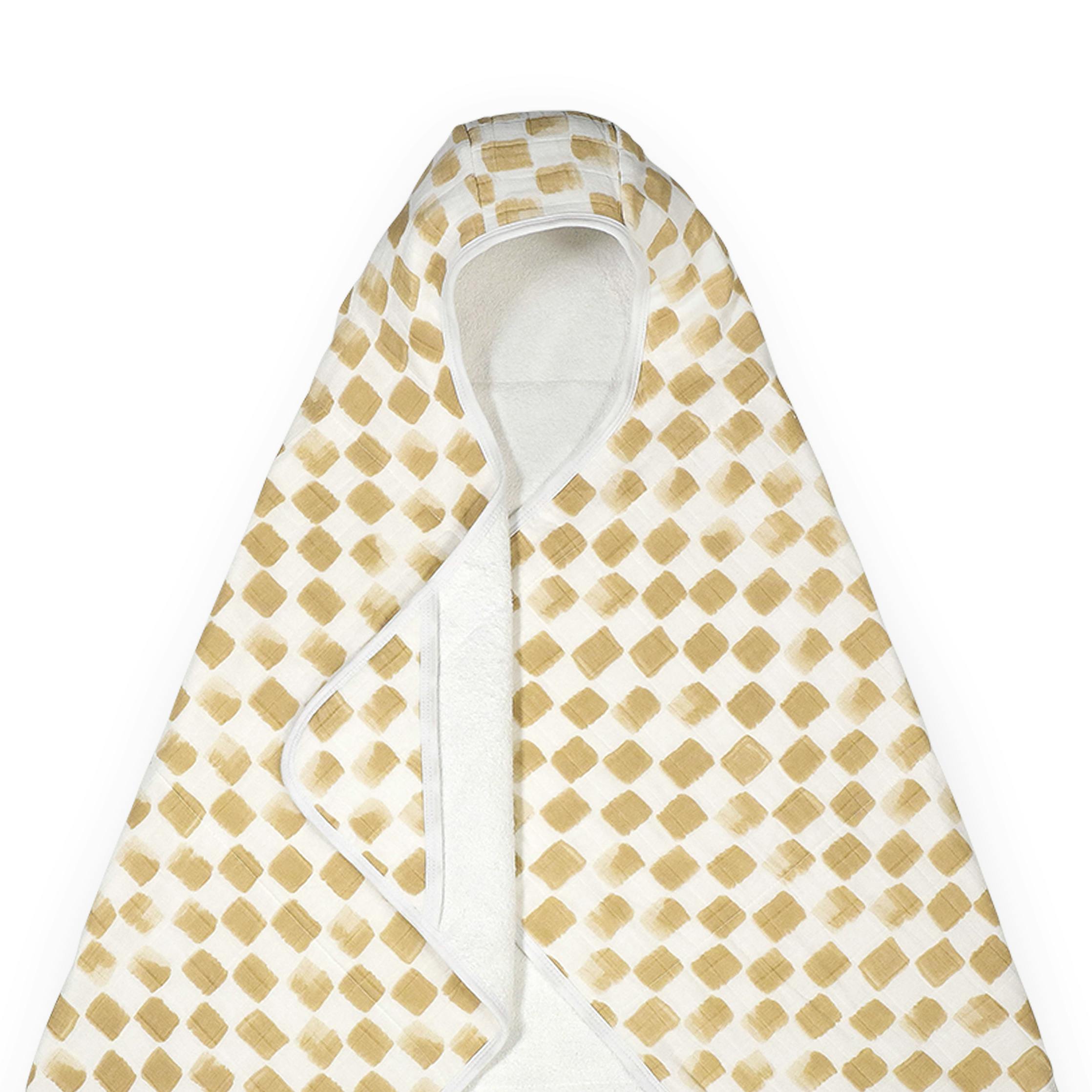 Toddler Hooded Towel - Adobe Checker