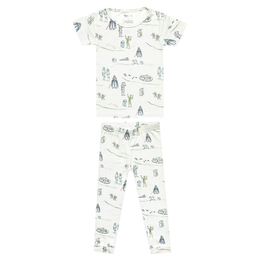 2pc Short Sleeve Pajamas with Pants - Tatooine
