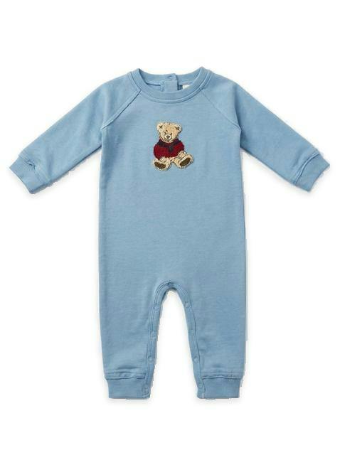 Hook Stitch Bear Romper