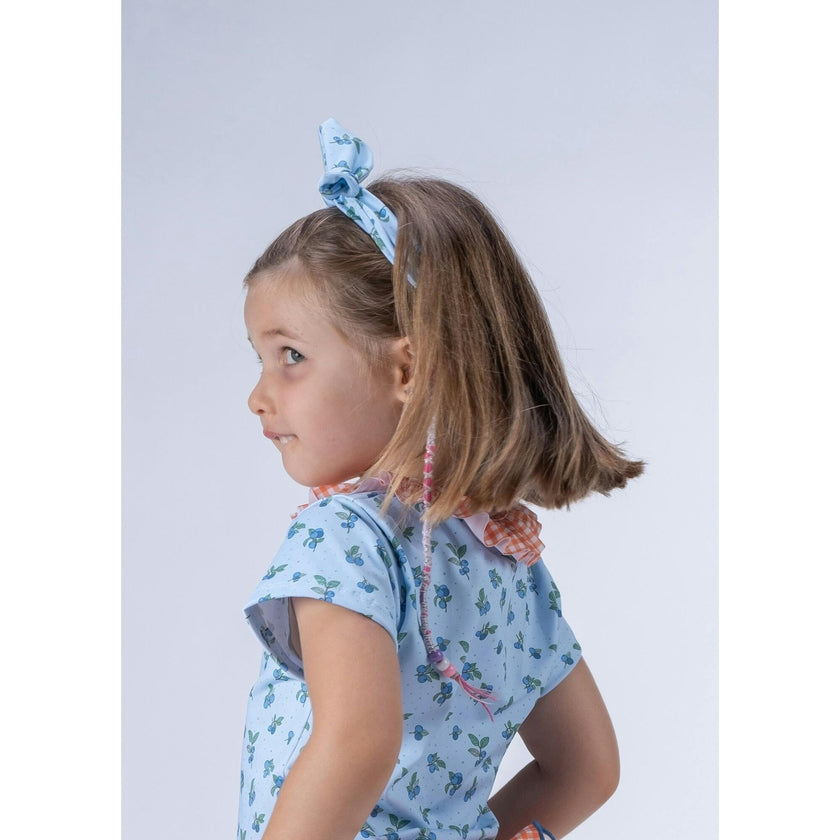 Blueberry Print Hairband