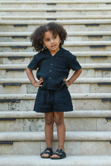 Organic Cotton Waffle Short