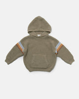 Hooded Boxy Sweater - Chunky