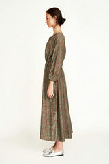 Somerset Dress in Molten Kudzu