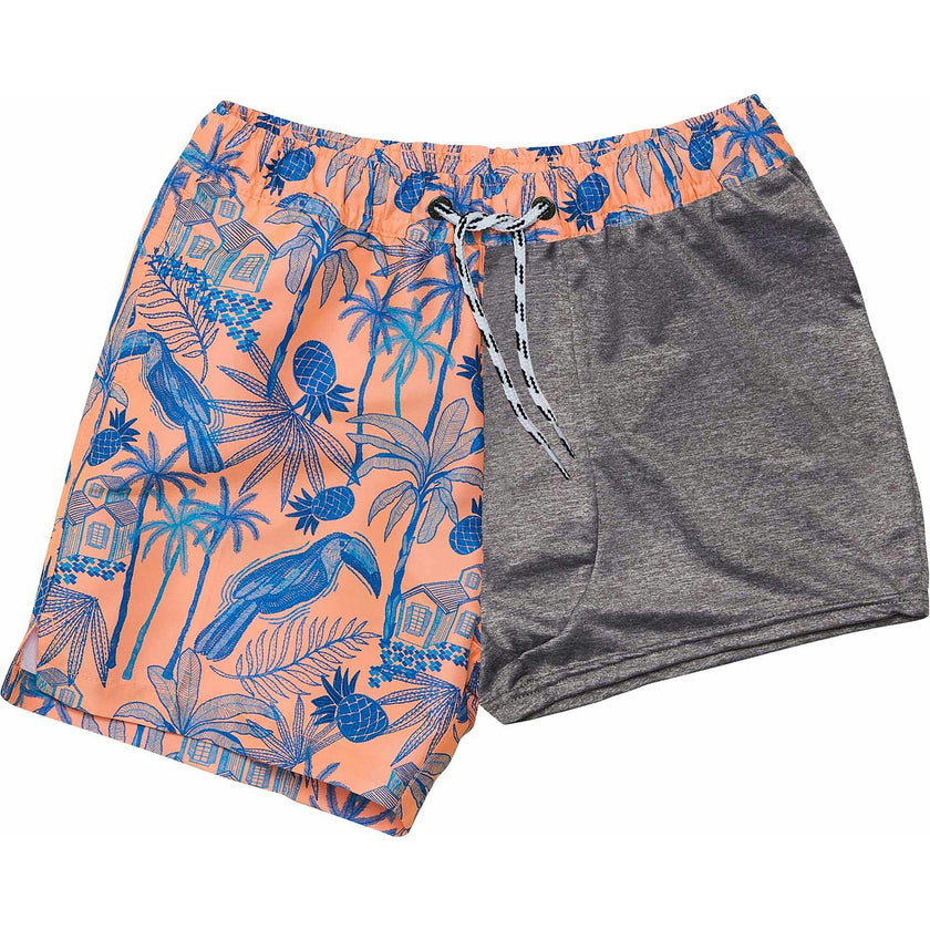 Sustainable Comfort Lined Drawstring Swim Short