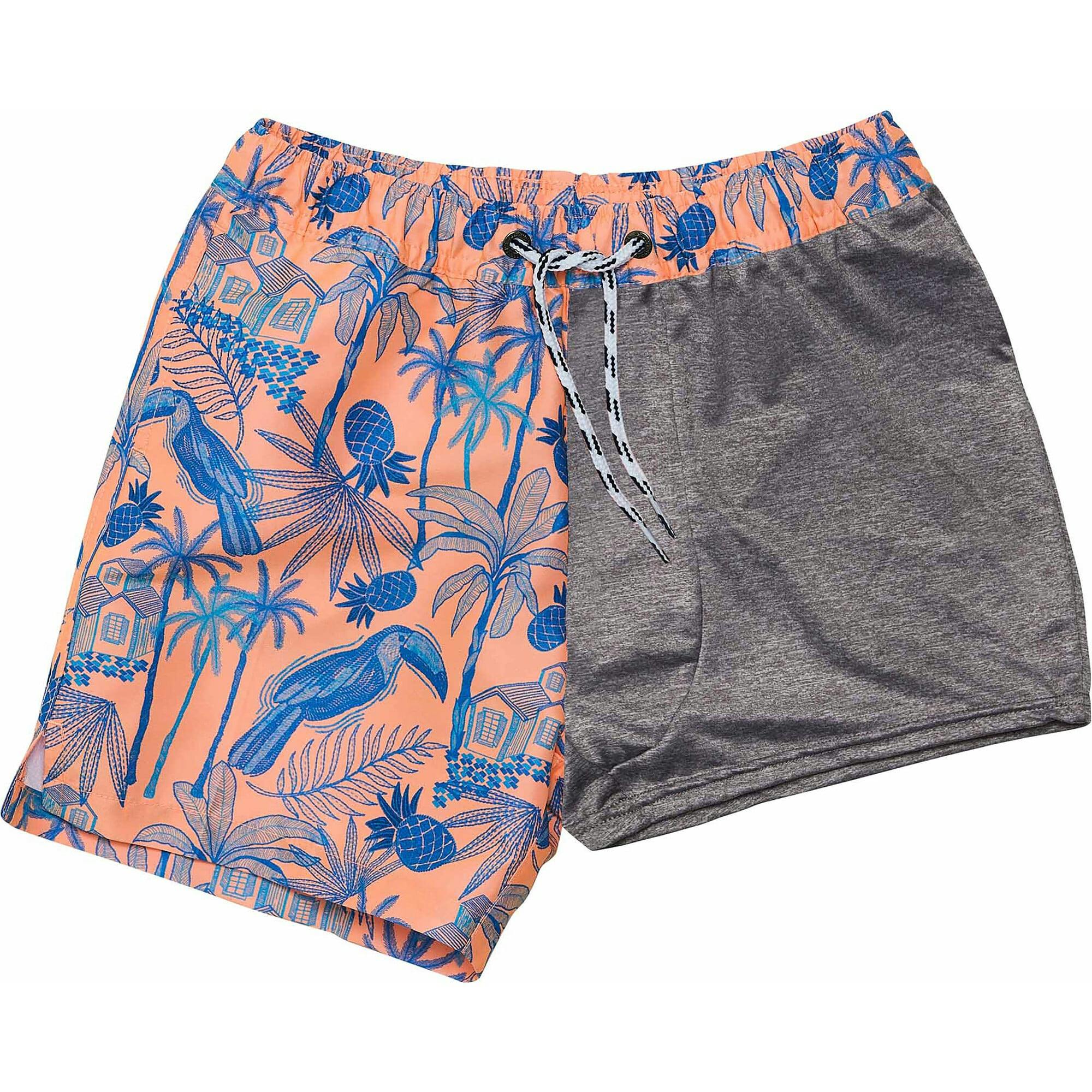 Sustainable Comfort Lined Drawstring Swim Short