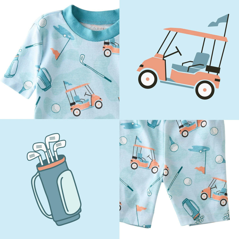 SHADE Snug-fit 2-Piece Toddler Pajamas for Boys & Girls