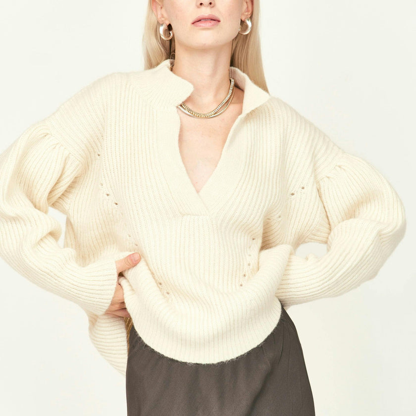 Jackson Sweater in Ivory