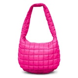 Cloud 9 Puffer Crossbody Bag - Hot Pink