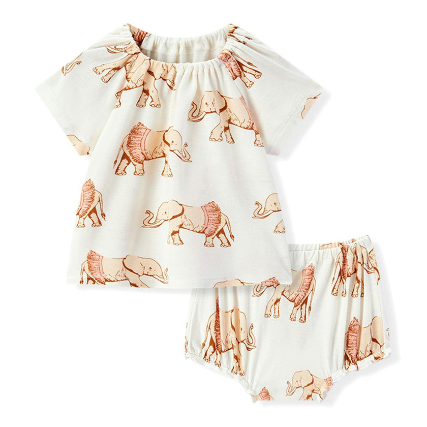 Tutu Bamboo Dress & Bloomer Set