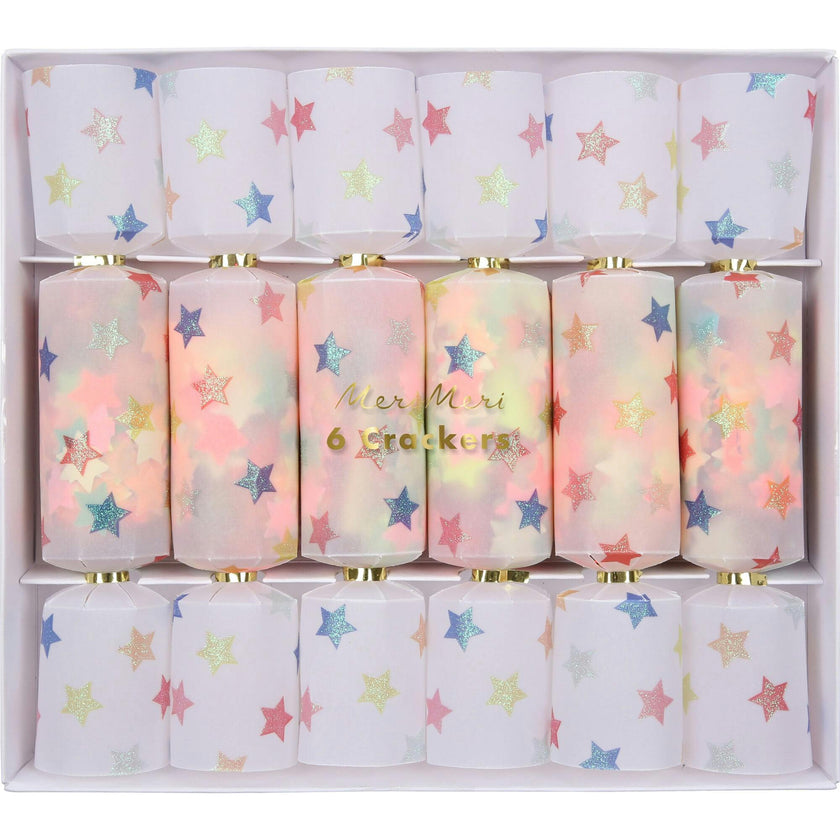 Multicolor Star Confetti Small Crackers