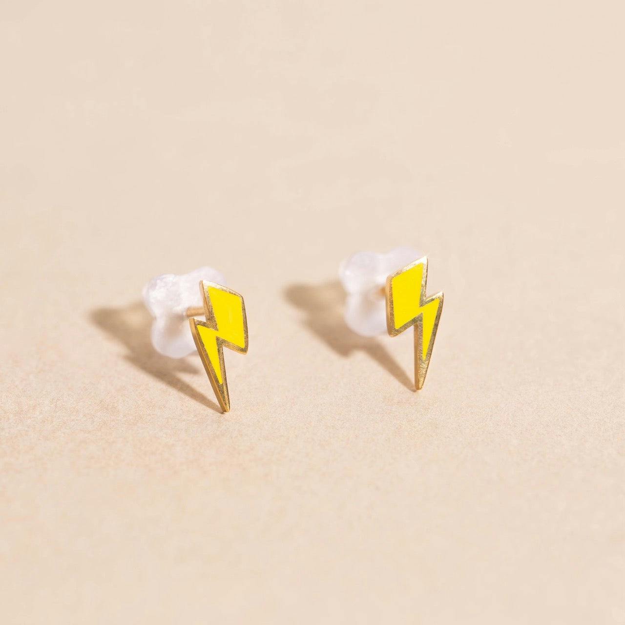 Lightning Mini Stud Earrings