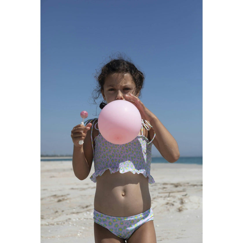 Candy animal dots smocked set