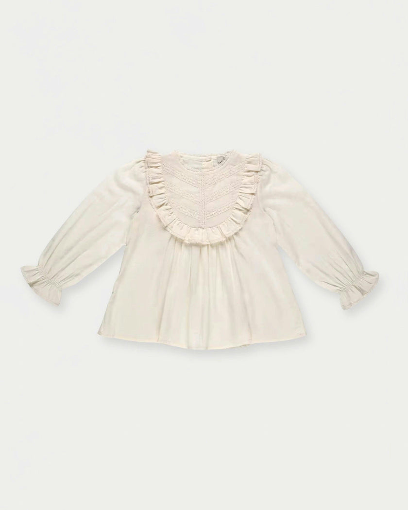 Lauren Blouse - Jeera Dobby Ecru
