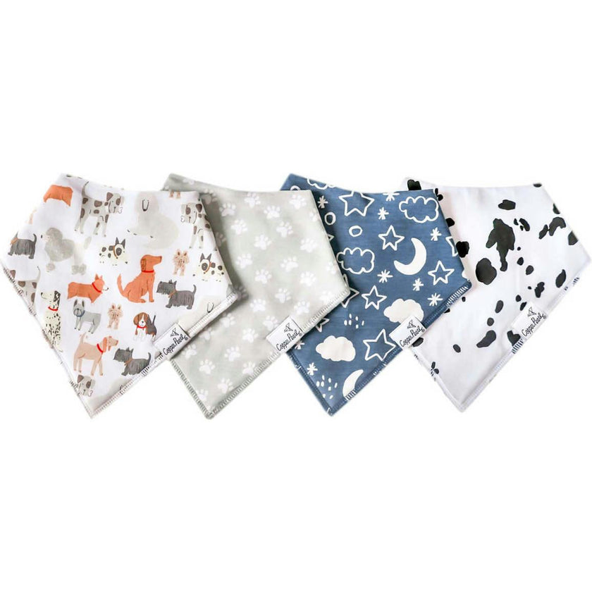 Baby Cotton Bandana Drool Bib Set