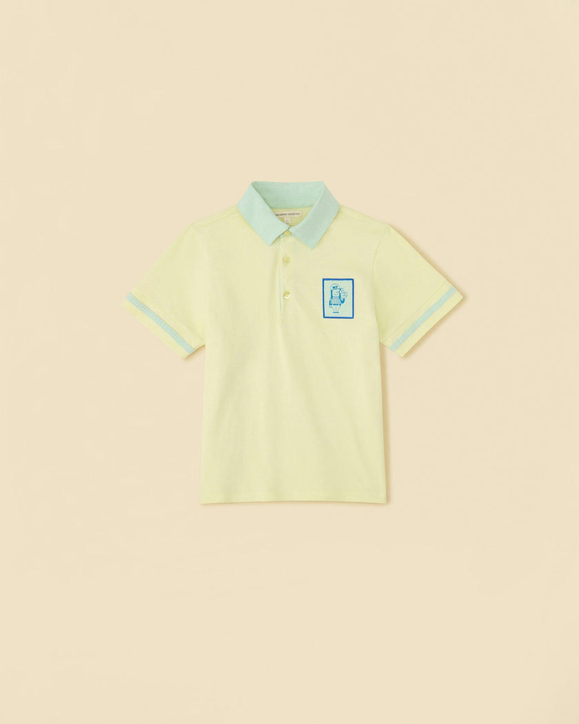Organic Recess Polo in Citrus