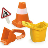 Sand Construction Playset - 4pc Beach Toy Set