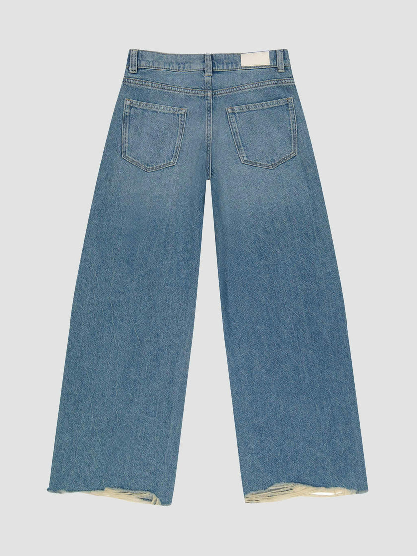 Nini Wide Leg Low Rise | River Bank