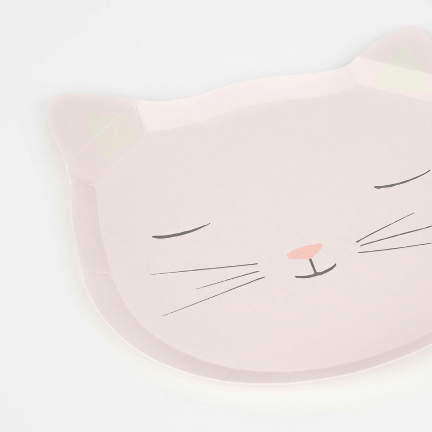 Cute Kitten Plates