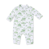 Golf Toile Green - Polo Romper