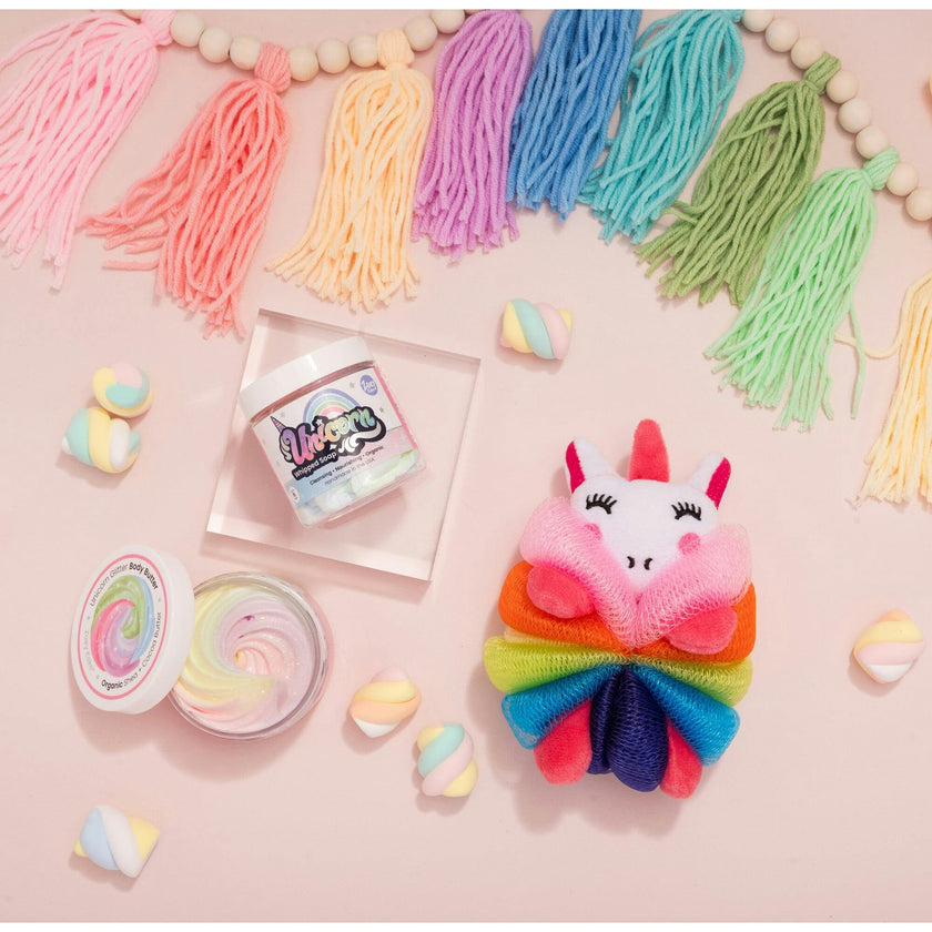 Unicorn Rainbows Loofah