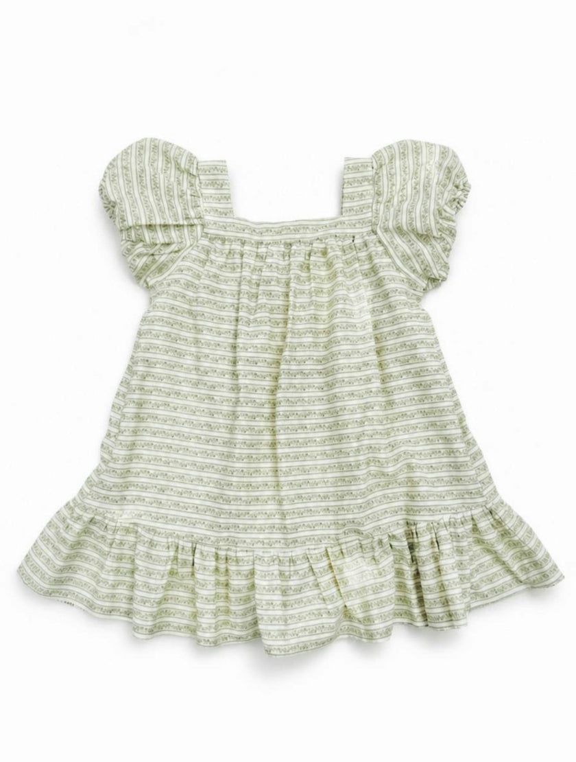 The Weekend Dress | Blush Vine Stripe