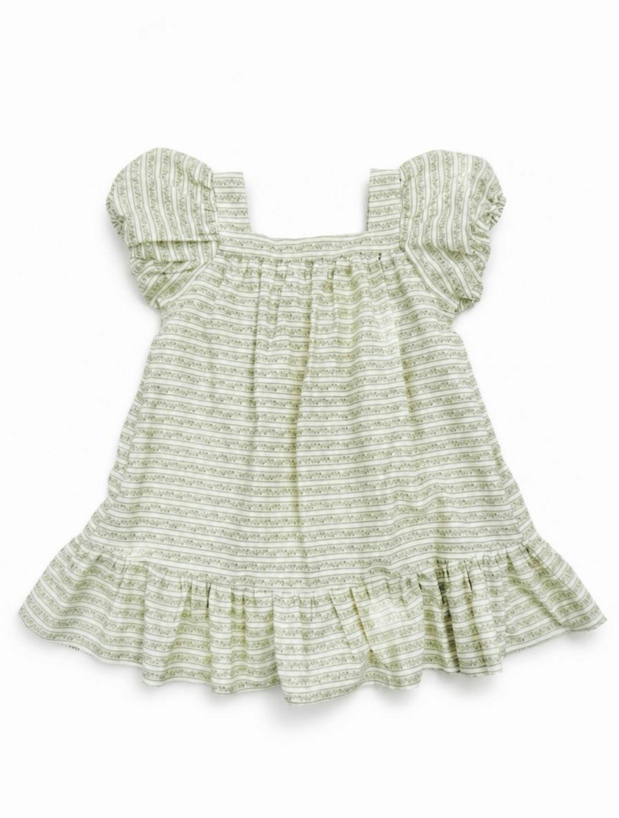 The Weekend Dress | Blush Vine Stripe
