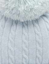 Cashmere Beanie Pale Blue Melange