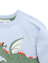 Dragon Tee & Cargo Pant Set Ice