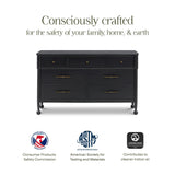 Namesake Alouette 7-Drawer Wide Assembled Dresser (56")