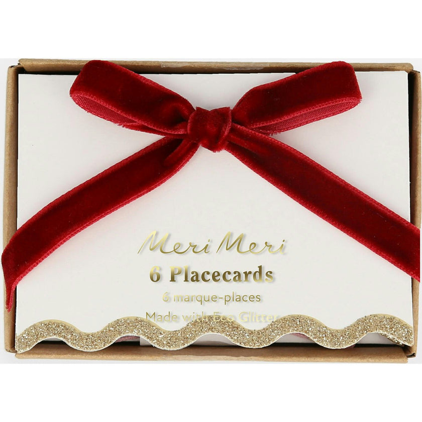 Velvet Bow Place Cards