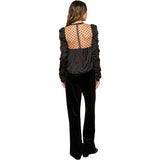 Women's Jin Velvet Wide Leg Pant
