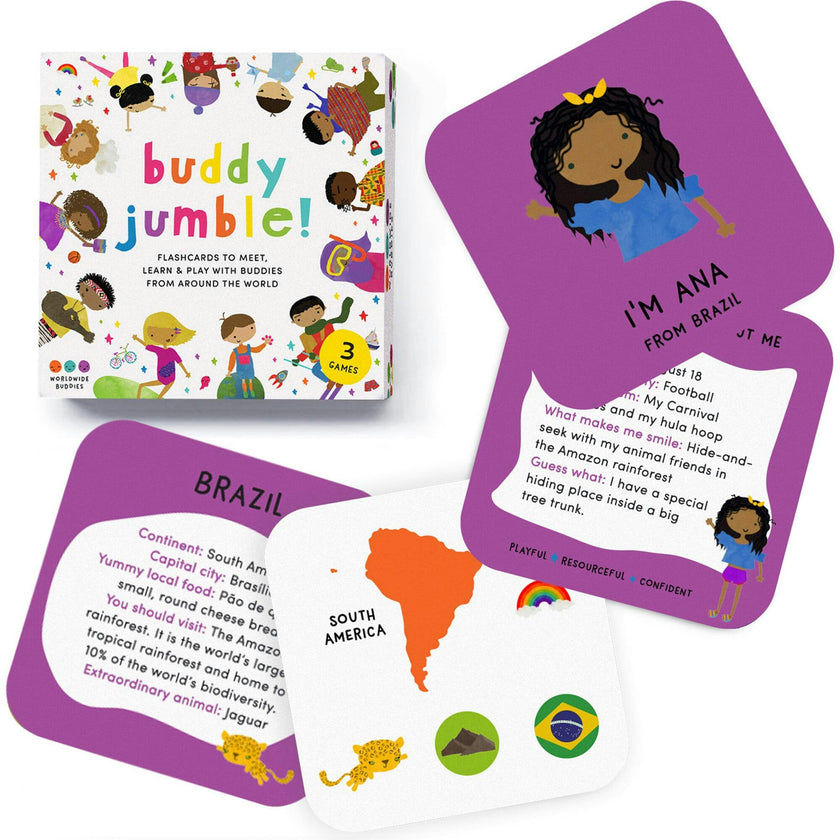 Buddy Jumble Card Game