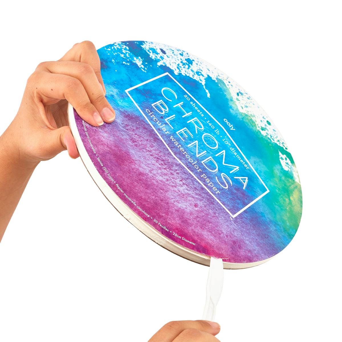 Chroma Blends Circular Watercolor Paper - 20 Sheets