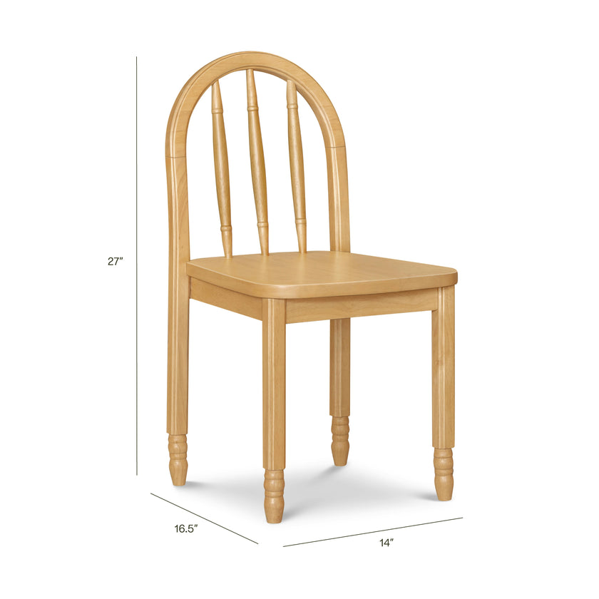 Liberty Play Table & Spindle Chairs Set in Honey