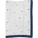 Cotton Muslin Baby Quilt - Shooting Stars