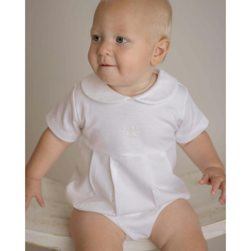 Cross Pima Bubble Romper