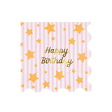 Bright Star Happy Birthday Large Napkins