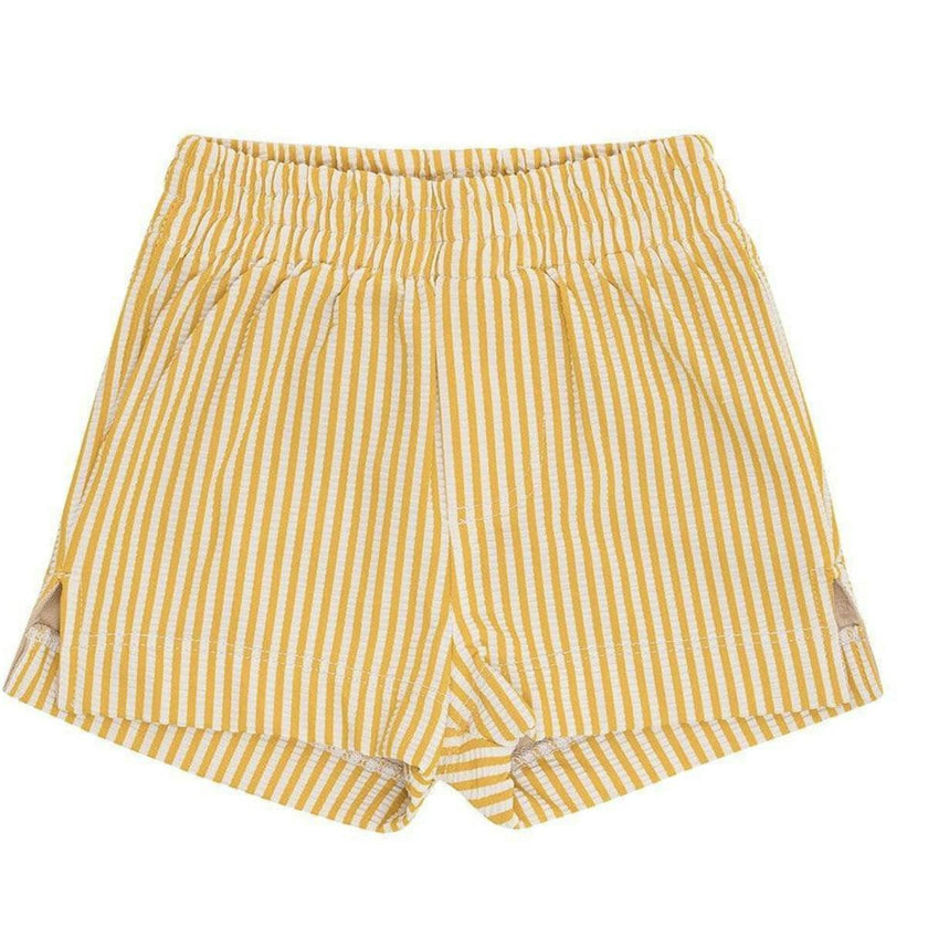 Canary Stripe Mini Boardshort