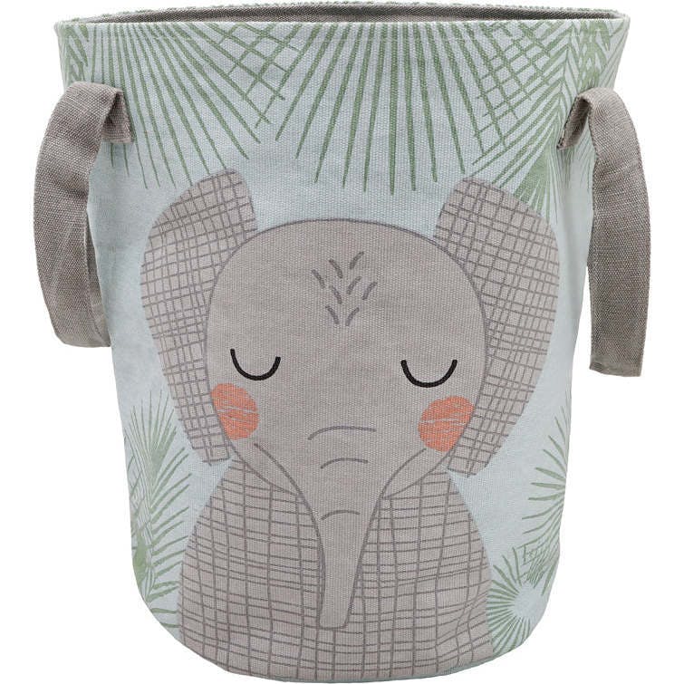Junko Hand-Printed Storage Basket