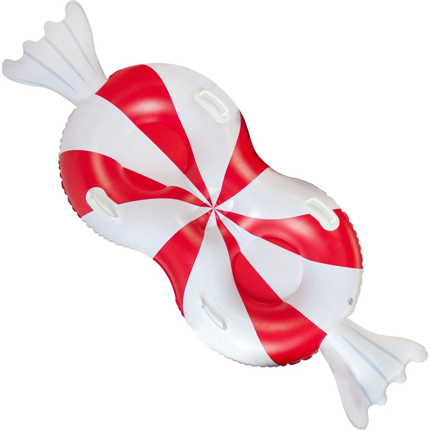 Peppermint Snow Candy Tube 77" for 2 people