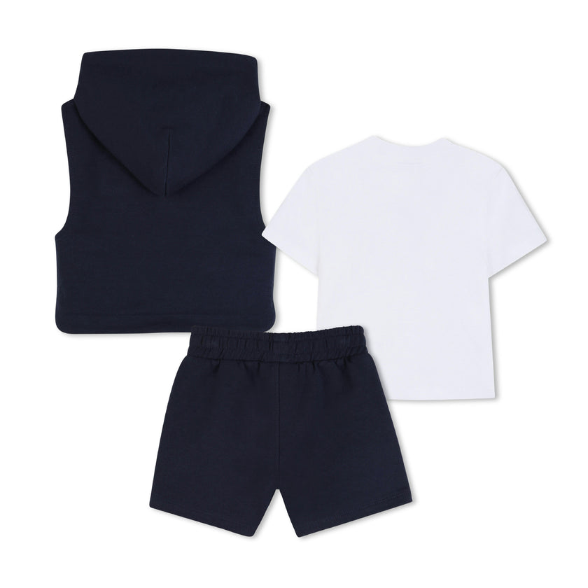 Navy 3‑Piece Casual Set