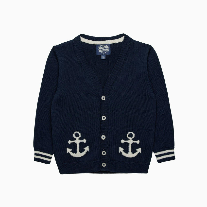 Baby Anchor Cardigan