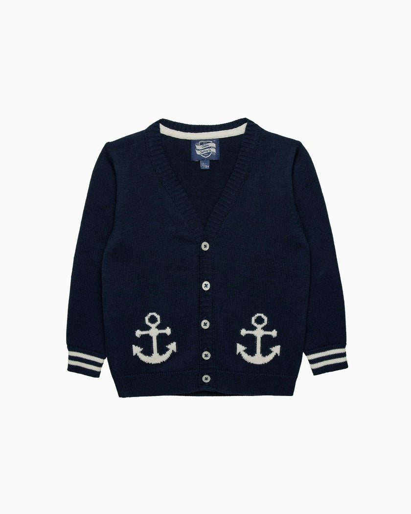 Baby Anchor Cardigan