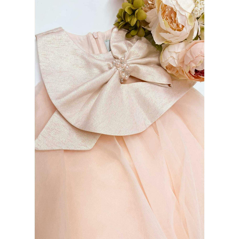 Jackie Peach Dress